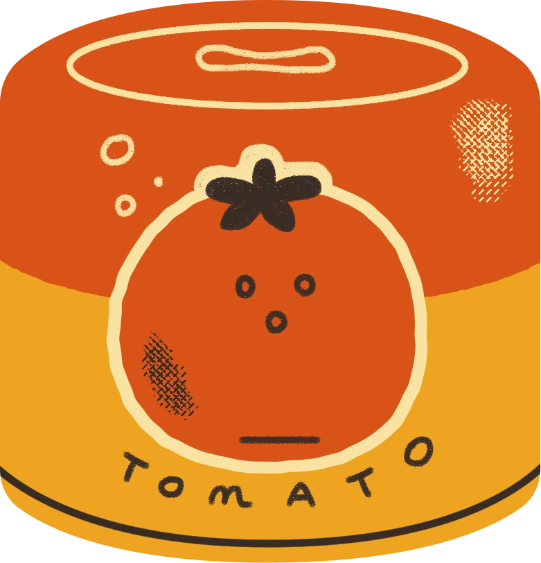 Tomato goal can